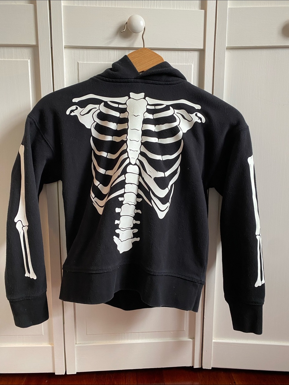 GAP Kids Skeleton Black Hoodie